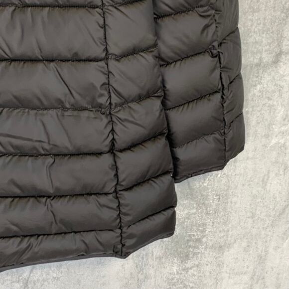 MARC NEW YORK Black Eleanor Mock Neck Full-Zip Faux-Fur Hooded Quilted Jacket - Picture 7 of 13